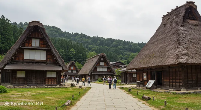 Музей под открытым небом Гассё-дзукури в Сиракава-го
