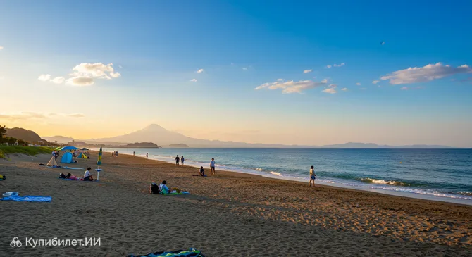 Пляж Сидзунами