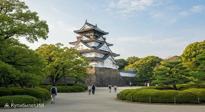 Парк замка Сумпу