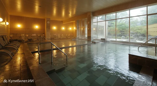 Натуральный онсэн Юбуне Содэгаура