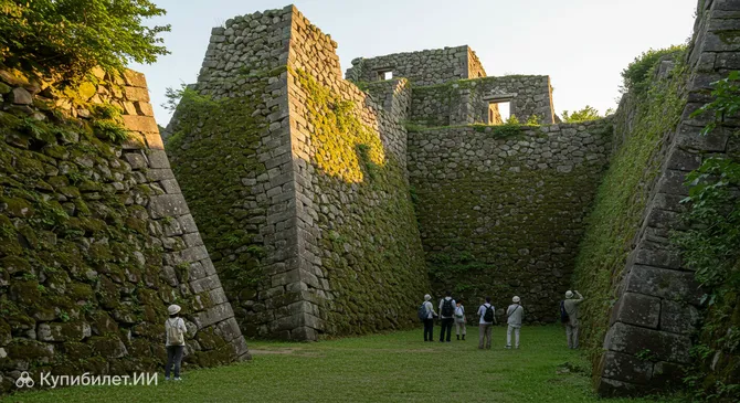 Руины замка Сумото