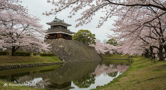 Парк замка Такаока