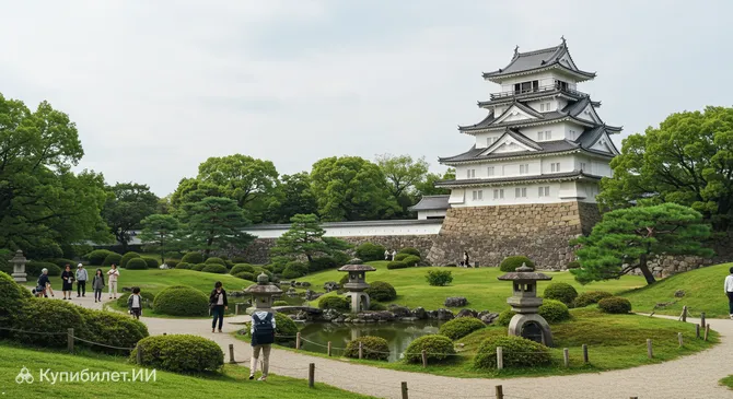 Парк замка Такацуки