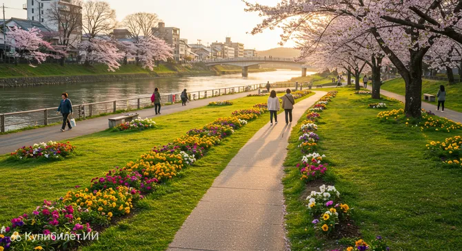 Парк на набережной Симмати