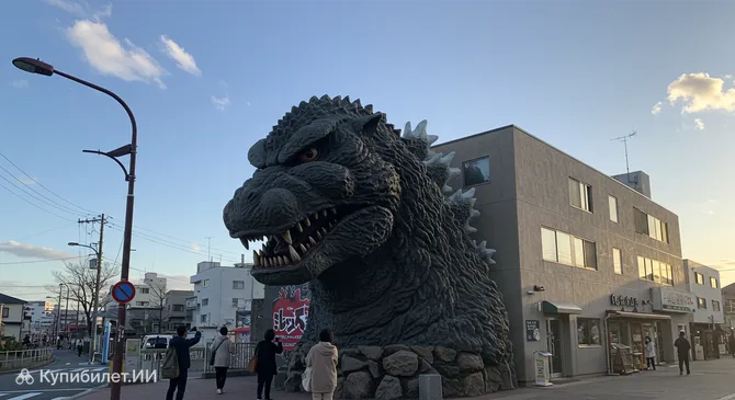 Голова Годзиллы