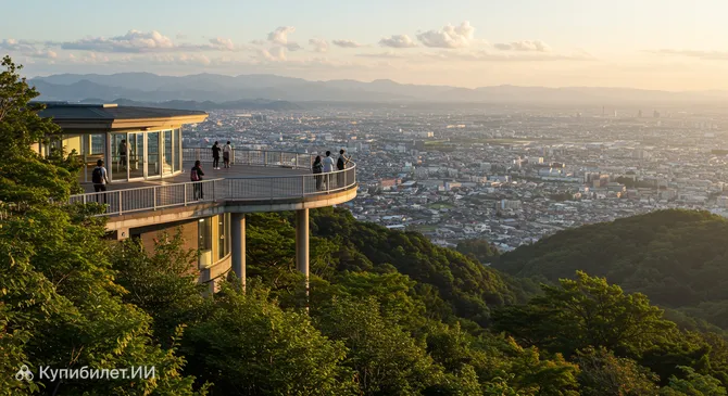 Обзорная площадка парка Курэхаяма