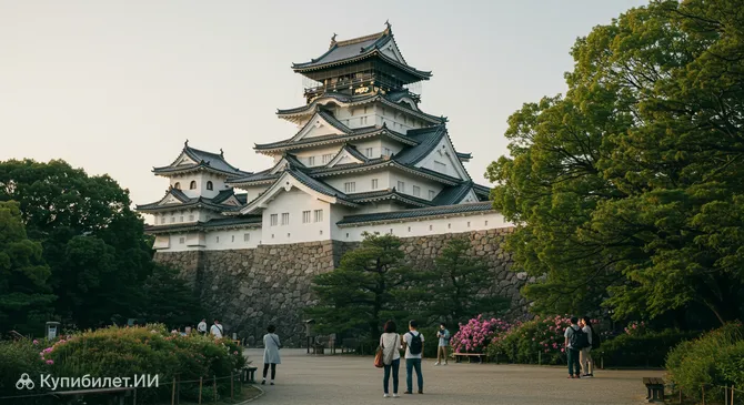 Замок Цуяма (парк Какудзан)