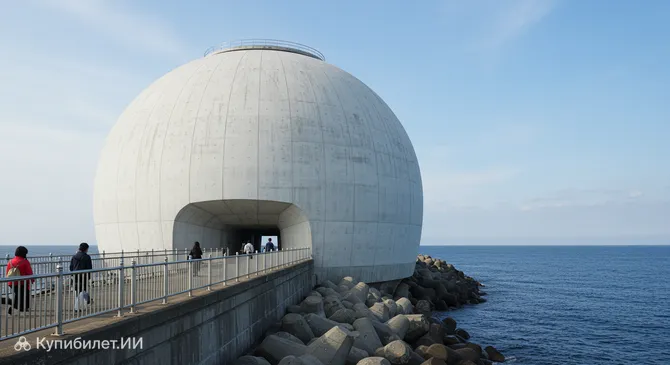 Северный волноломный купол Вакканай