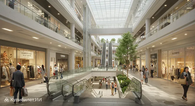 Торговый центр Ятиё Мидоригаока