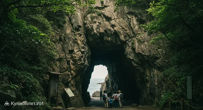 Пещеры Ивая на Эносиме