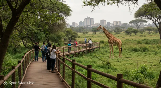 Сафари-уок в Найроби