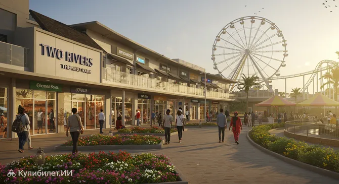 Парк аттракционов Ту Риверс