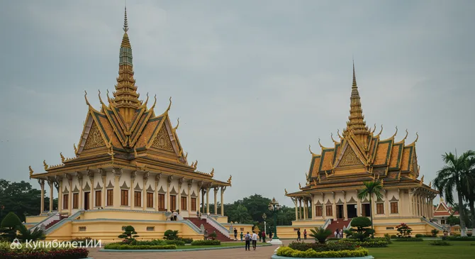Королевский дворец в Камбодже