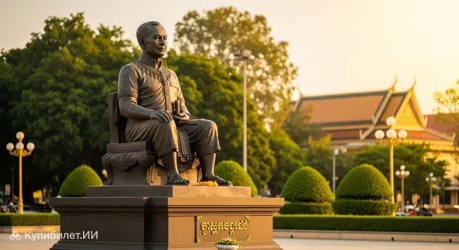 Памятник Самдечу Чуон Нат