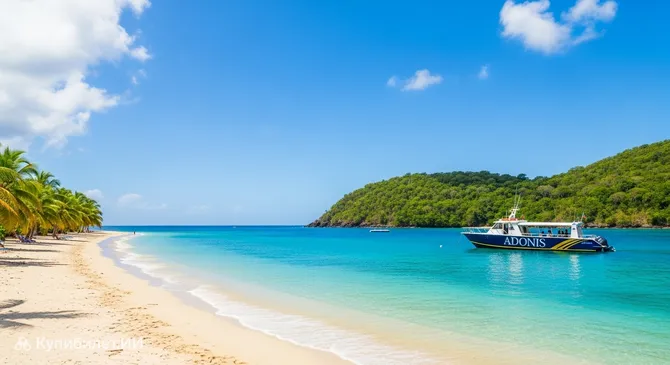 Экскурсия и пляж Адонис от порта Занте