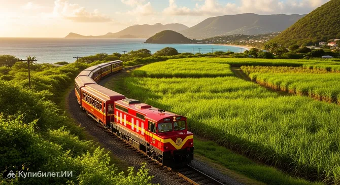 Живописная железная дорога Сент-Китс