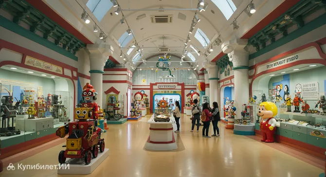 Студия игрушечных роботов