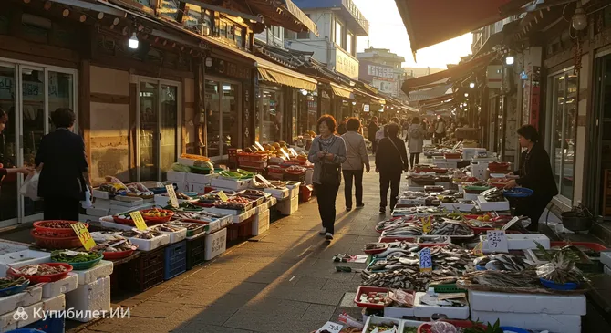 Рынок Беонгэ в Самчхоке