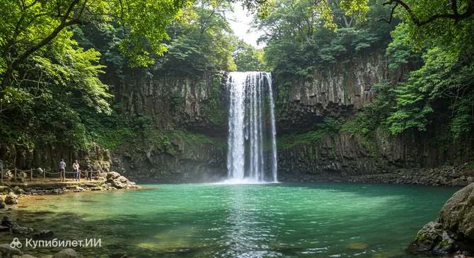 Водопад Чхонджион