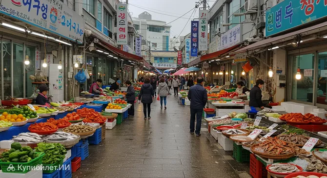 Рынок Сеогвипо Мэиль Олле