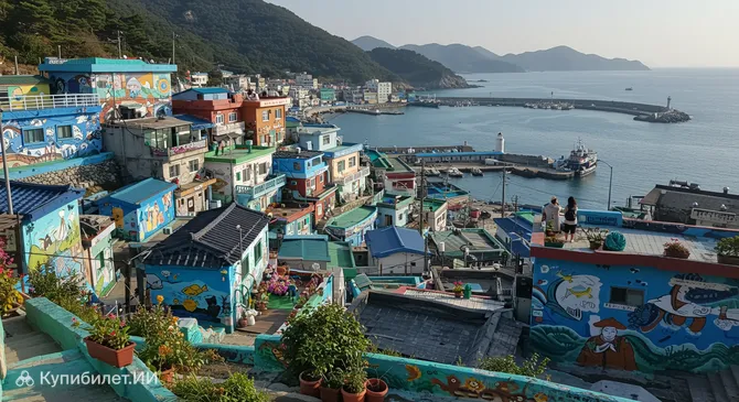 Донгпхиранг, деревня настенных росписей