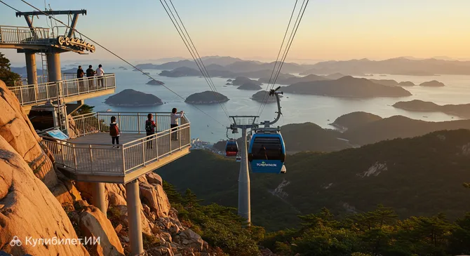 Скайвок канатной дороги Тхонъёна
