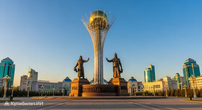 Памятник Керею и Жанибеку