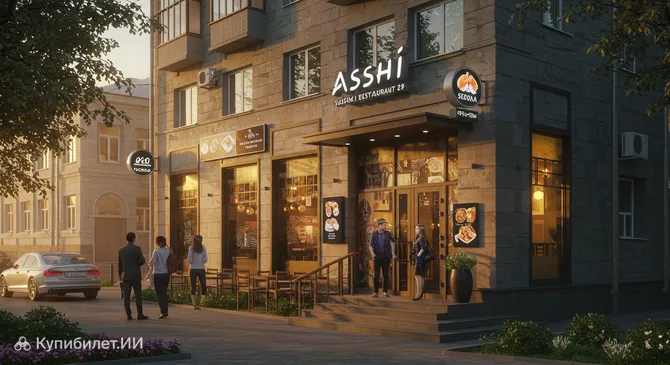 Суши-ресторан на Хакимжановой, 29