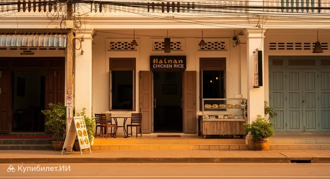 Хайнаньский рис с курицей