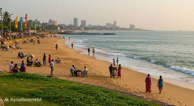 Пляж Галле Фейс