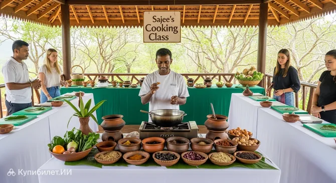 Кулинарный мастер-класс у Саджи