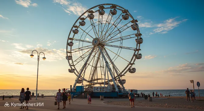 Колесо обозрения в Паланге