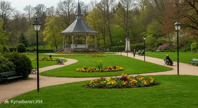 Городской парк Люксембурга