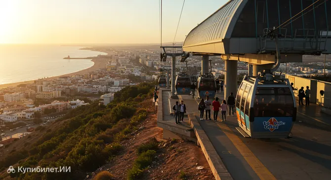 Канатная дорога Агадир Уфелла