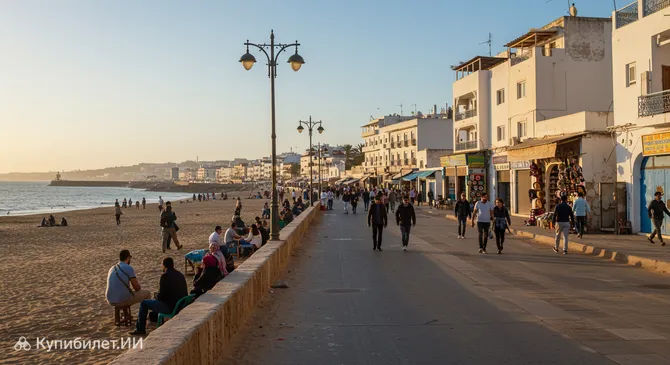 Дорога к пляжу Меркала