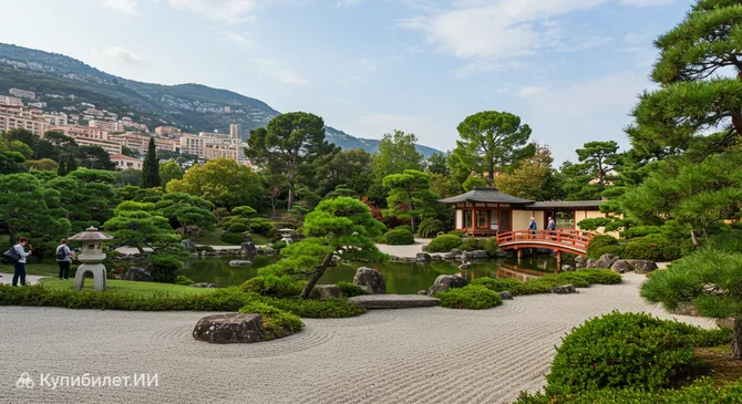 Японский сад принцессы Грейс