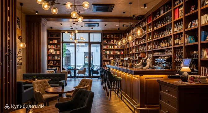 Итака Лайбрари Бар