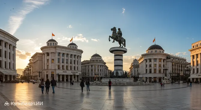 Площадь Македония