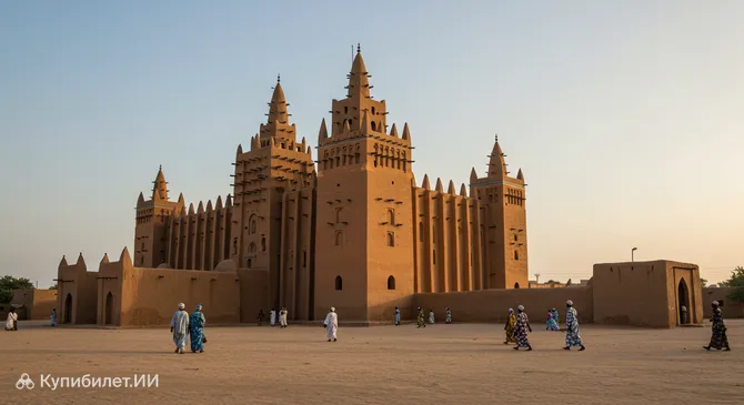 Большая мечеть Бамако