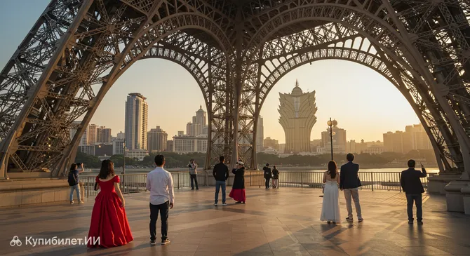 Эйфелева башня в Макао