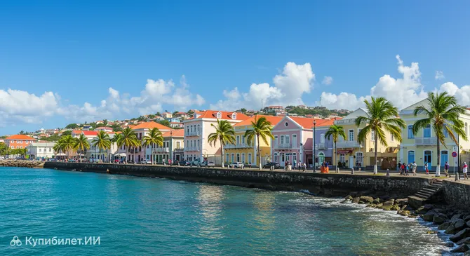 Набережная Форт-де-Франс