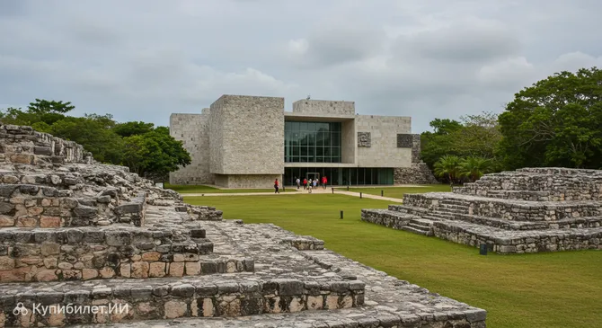 Музей майя в Канкуне и археологическая зона Сан-Мигелито