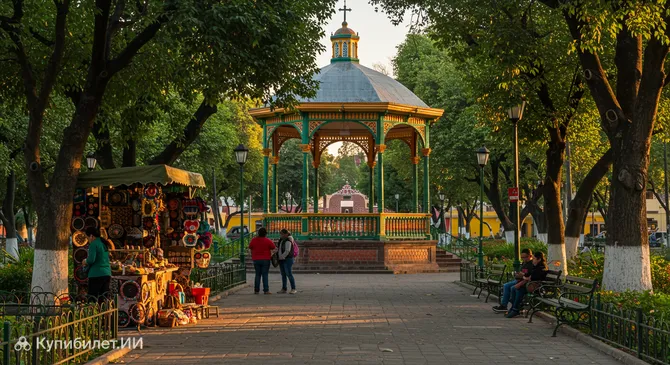 Центральный парк Бенито Хуареса