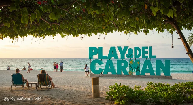 Буквы Плайя-дель-Кармен