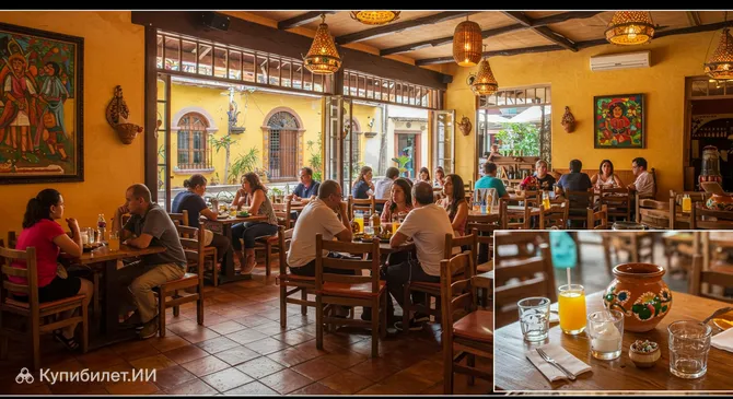 Ресторан при отеле Эмпорио Веракрус
