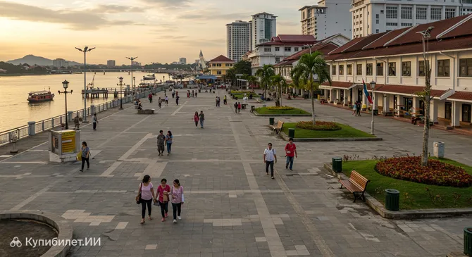 Площадь Тун Туанку Бужанг (Сибу Таун Сквер)