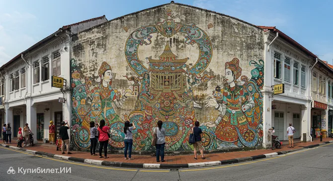 Уличное искусство Пенанга