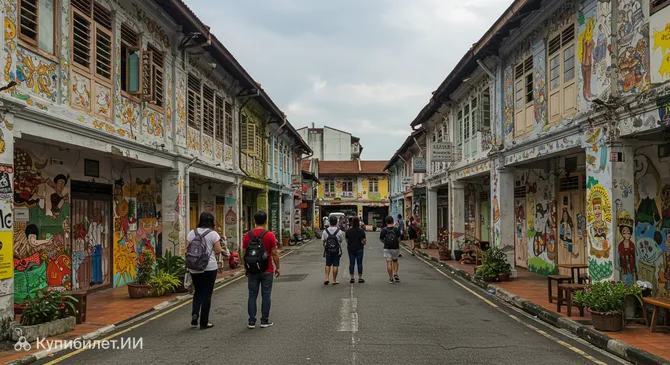 Переулок настенной живописи