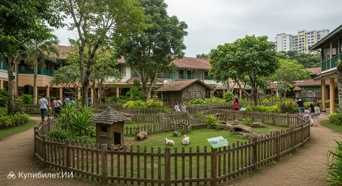 Павильон контактный зоопарк