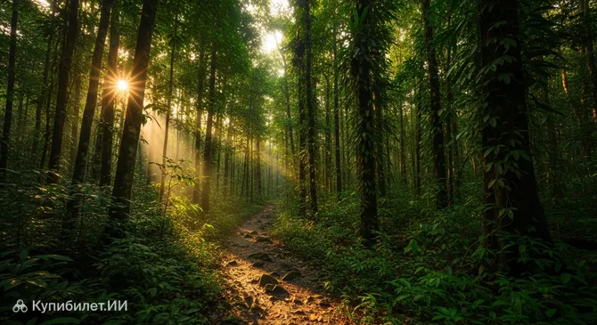 Лесной заповедник Айер Хитам